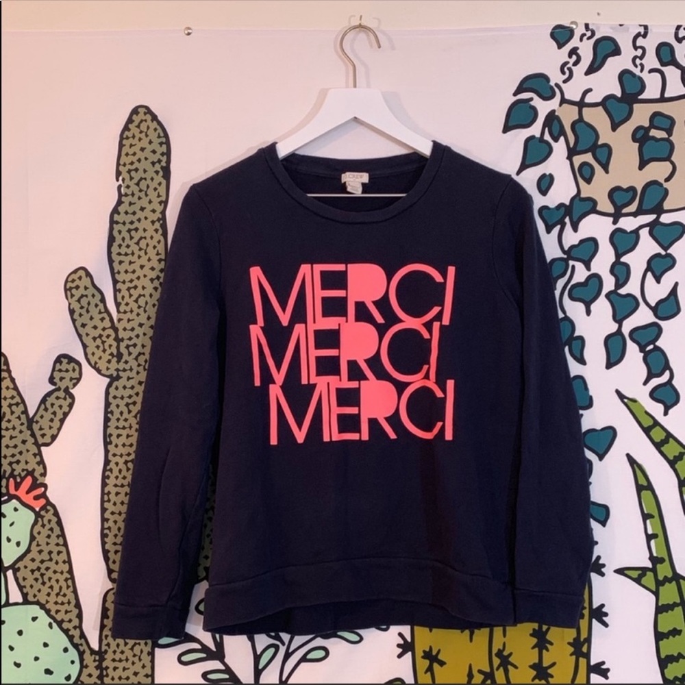 J. Crew Merci Sweatshirt